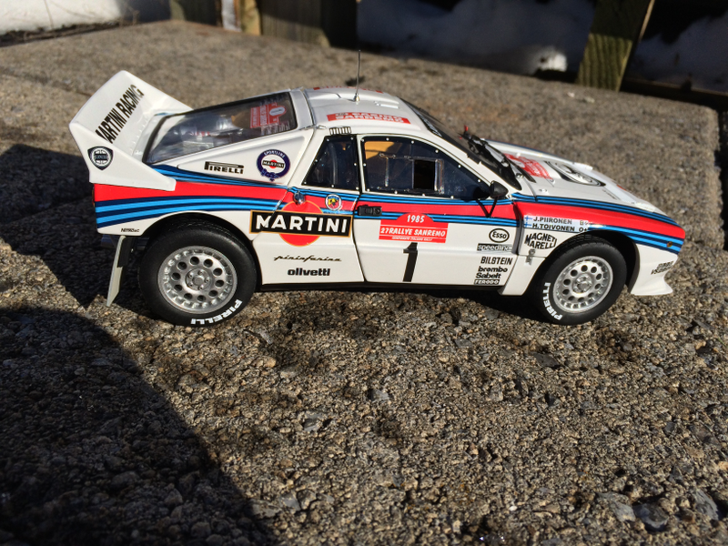 Illustration for article titled Diecast Review: 1985 Lancia 037 Martini